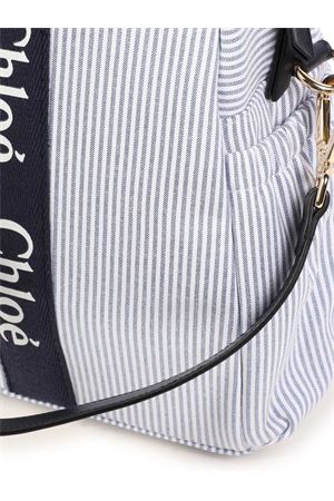 Navy blue striped changing bag CHLOE' KIDS | C20581859